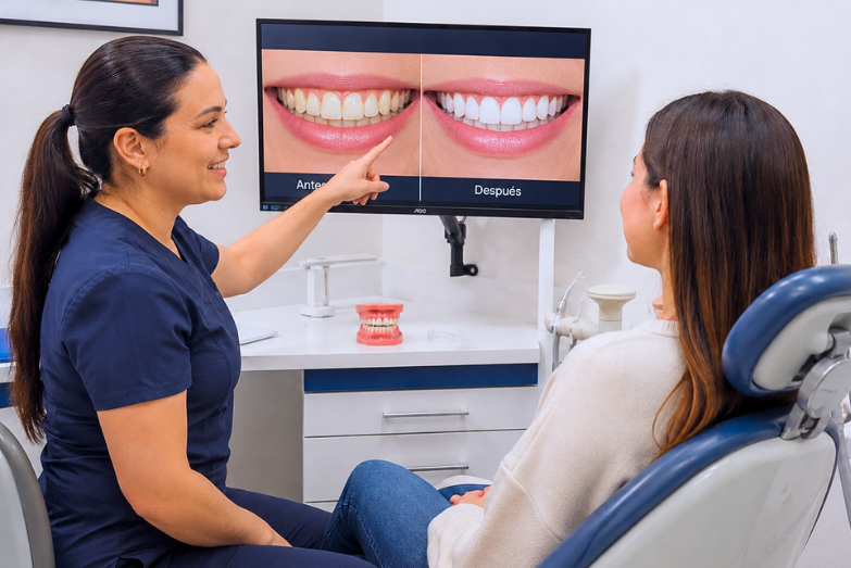 Blanqueamiento dental en talca